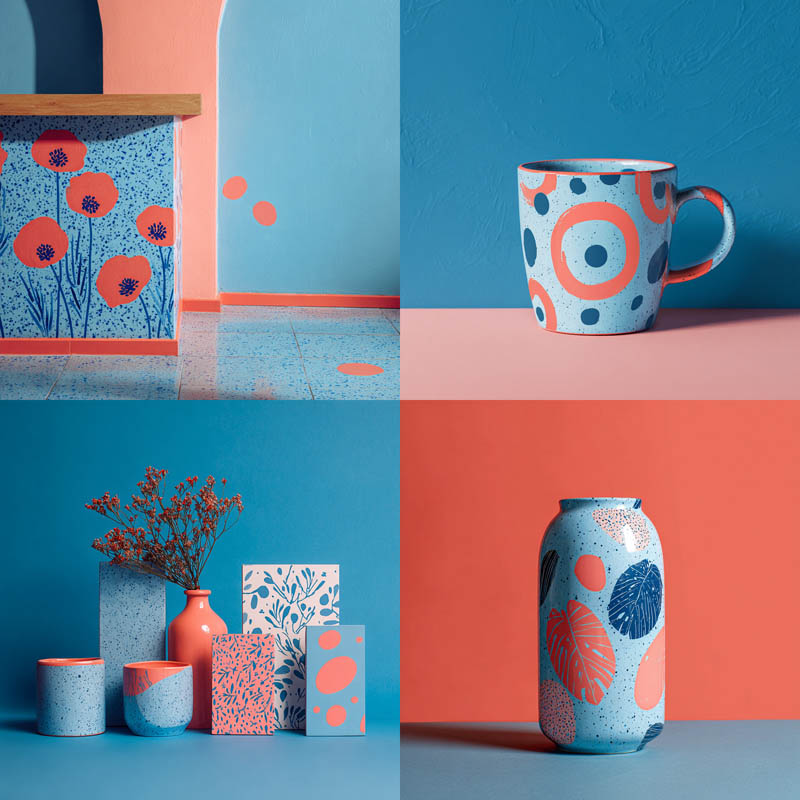 Pop Art Ceramic Product Shots