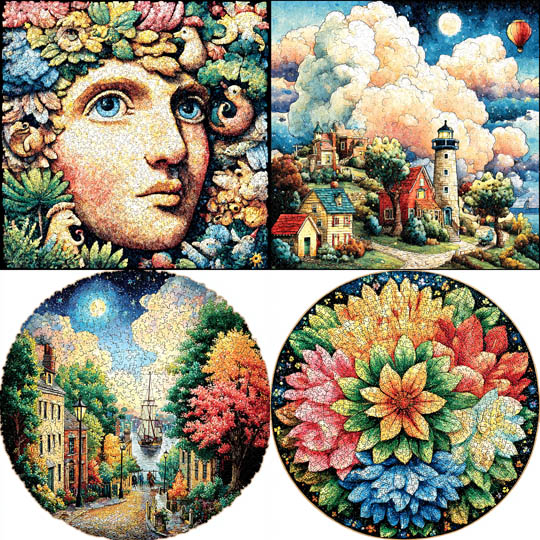 Tactile Puzzle Mosaic