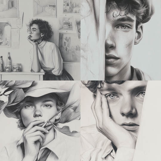 Fine Pencil Portraiture