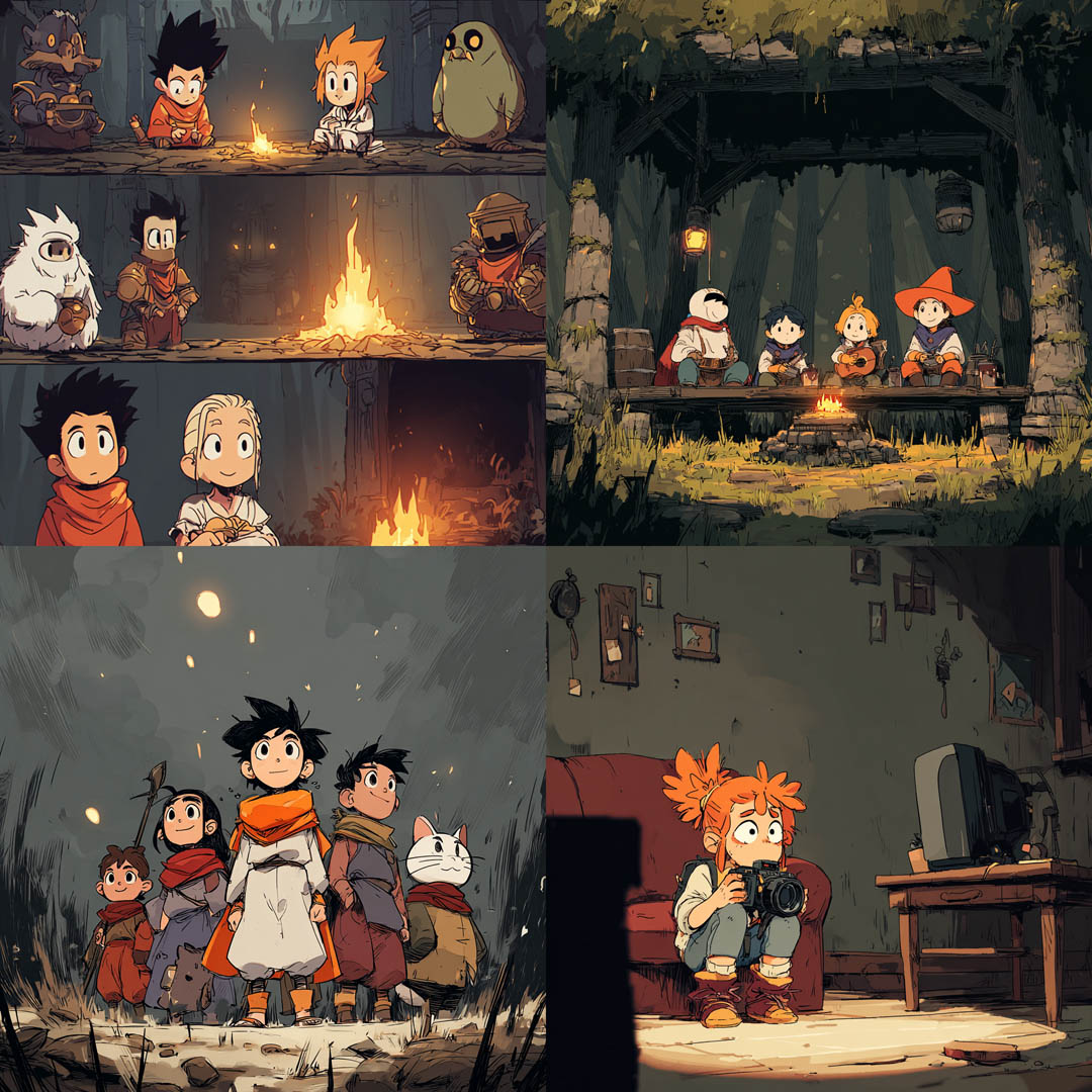 Campfire Adventure Comics