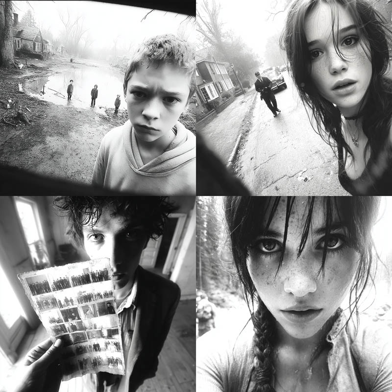 Cinematic Monochrome Portraits