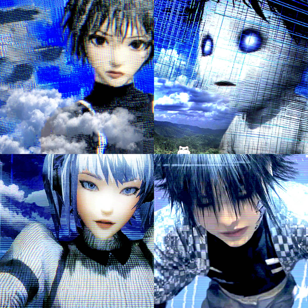 Cyberpunk CRT Anime