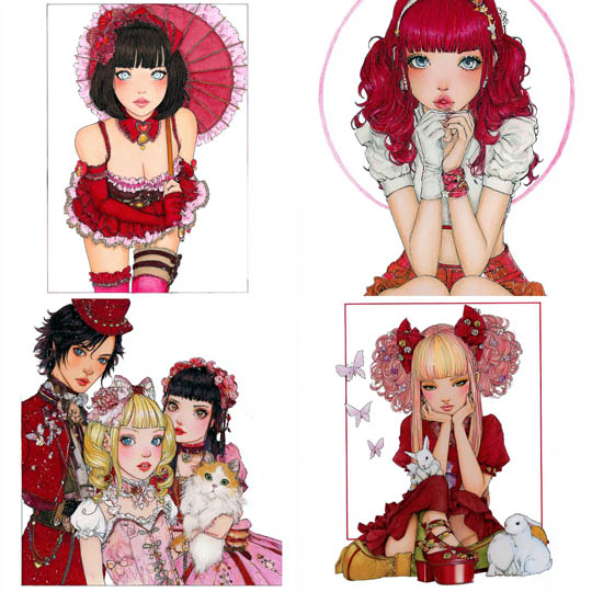 Gothic Lolita Illustration