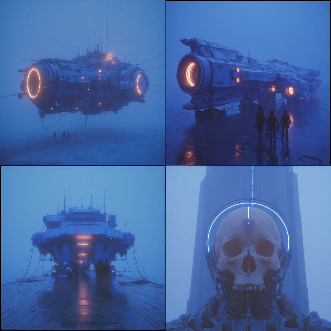 Futuristic Vessel Rendering
