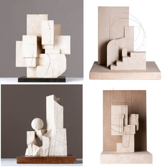 Constructivist Stone Reliefs