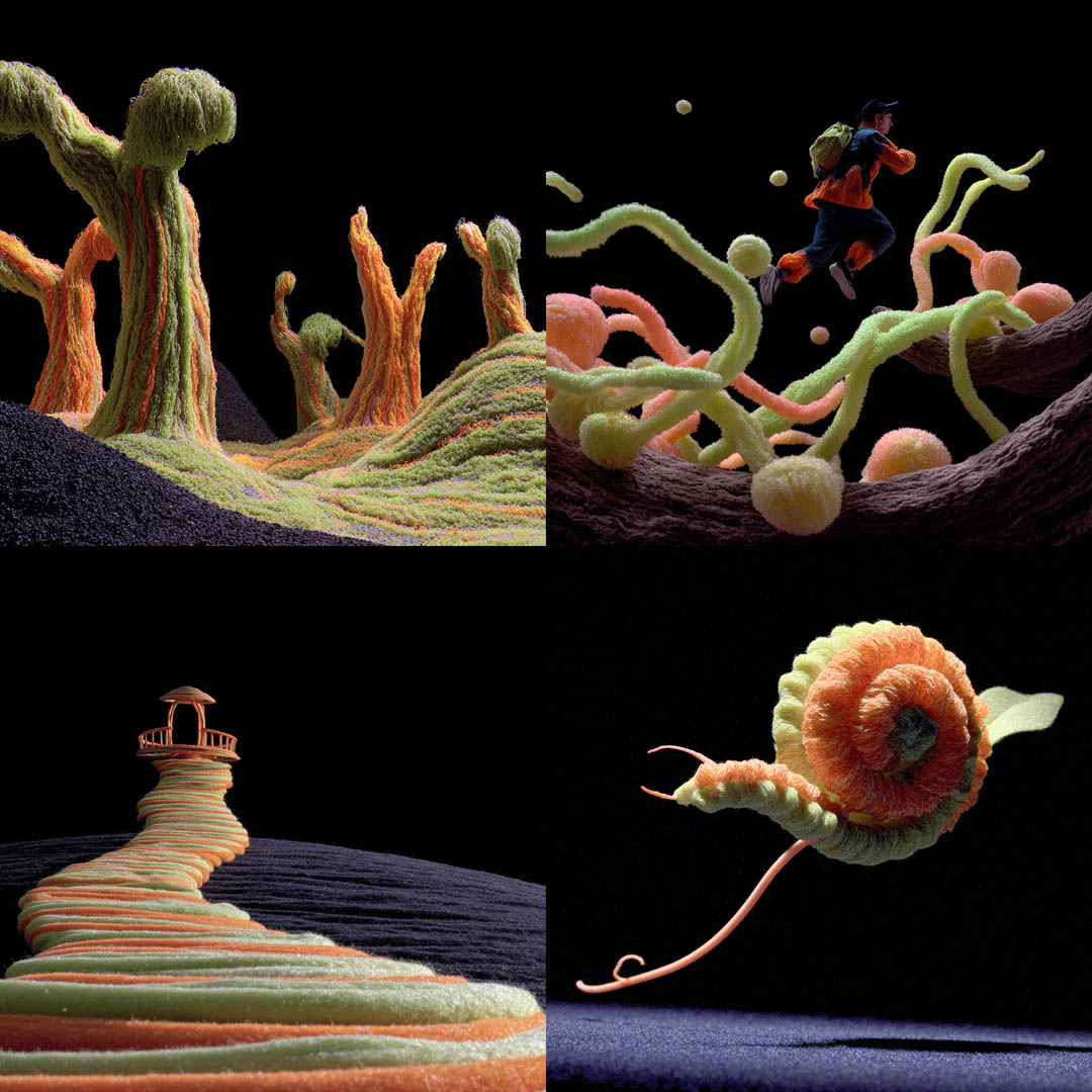 Yarn Fantasy Worlds