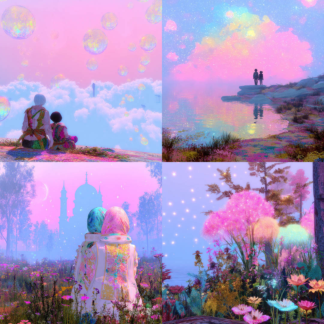 Dreamlike Pastel Fantasy