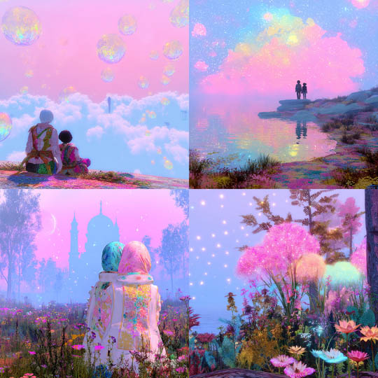 Dreamlike Pastel Fantasy