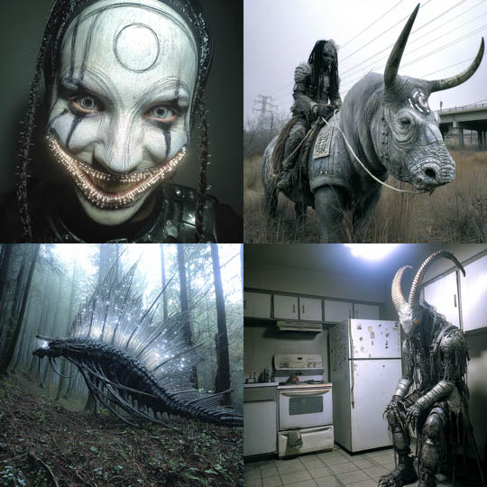 Dark Biomechanical Horror