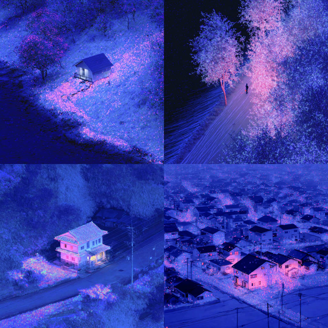 Neon Infrared Dreamscape