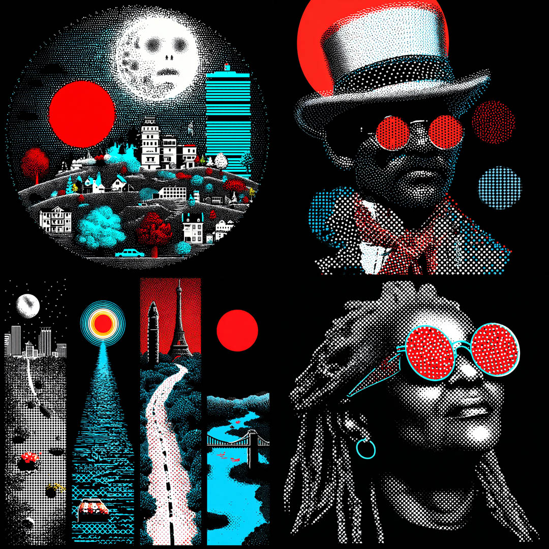 Retro Pop Halftone
