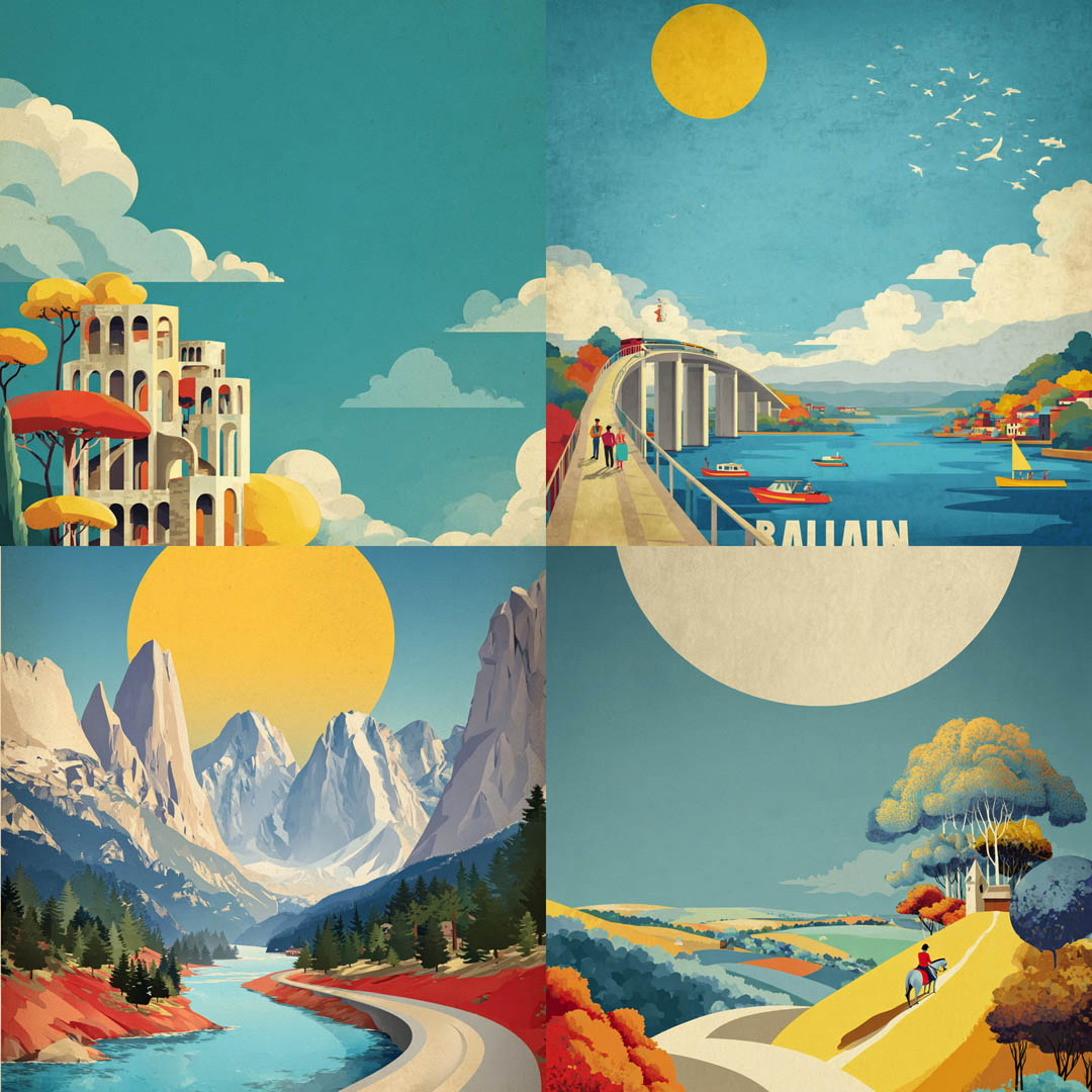 Retro Travel Posters