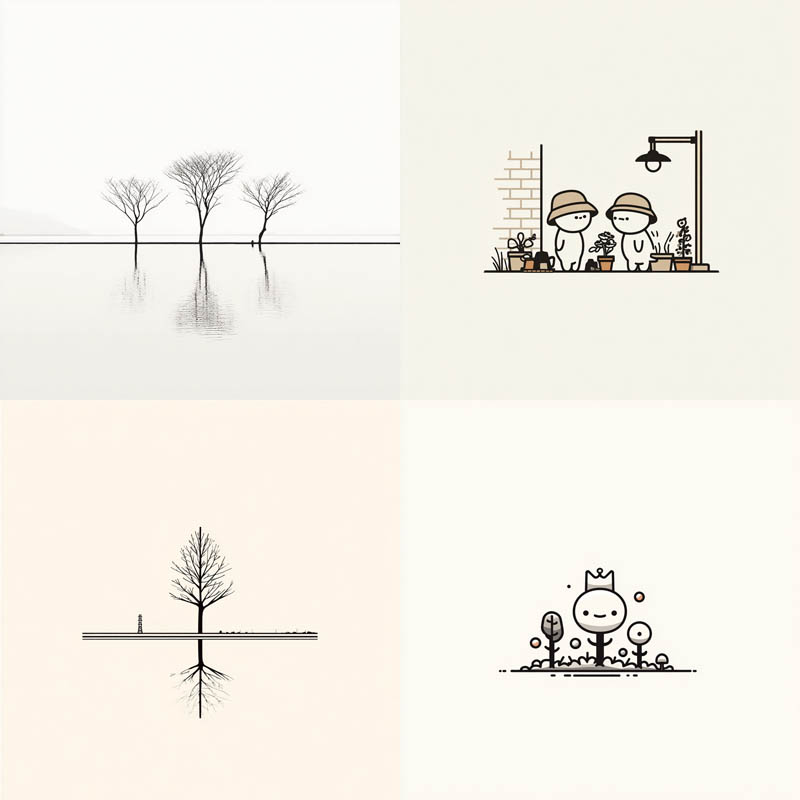 Minimal Botanical Minimalism