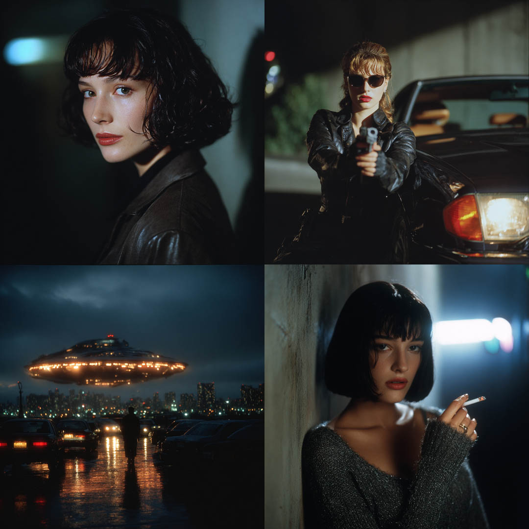 Neo-Noir Sci-Fi Thriller