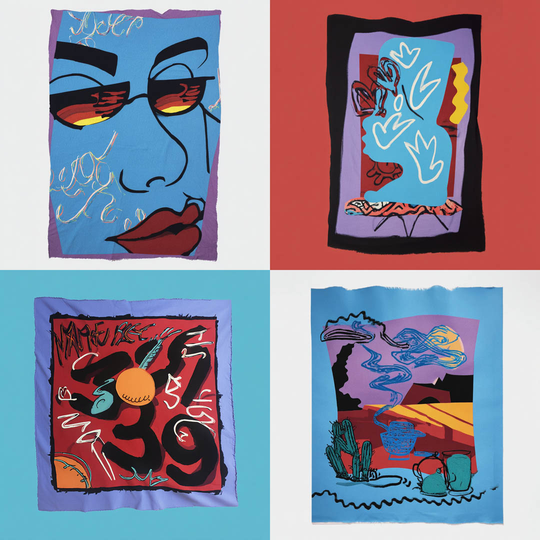Graphic Pop Collage