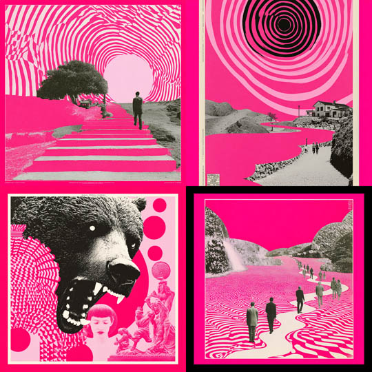 Psychedelic Pop Collage