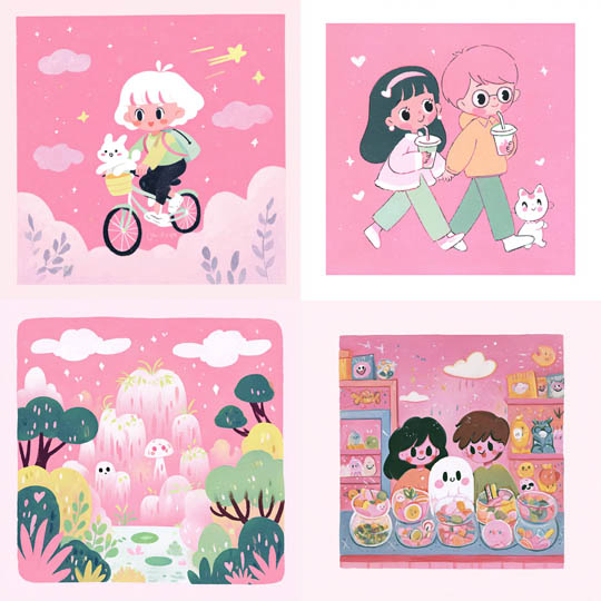 Pastel Kawaii Minimalism