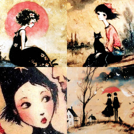 Vintage Whimsical Illustration