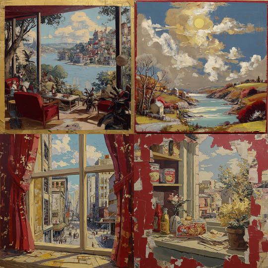 Impressionist Window Views