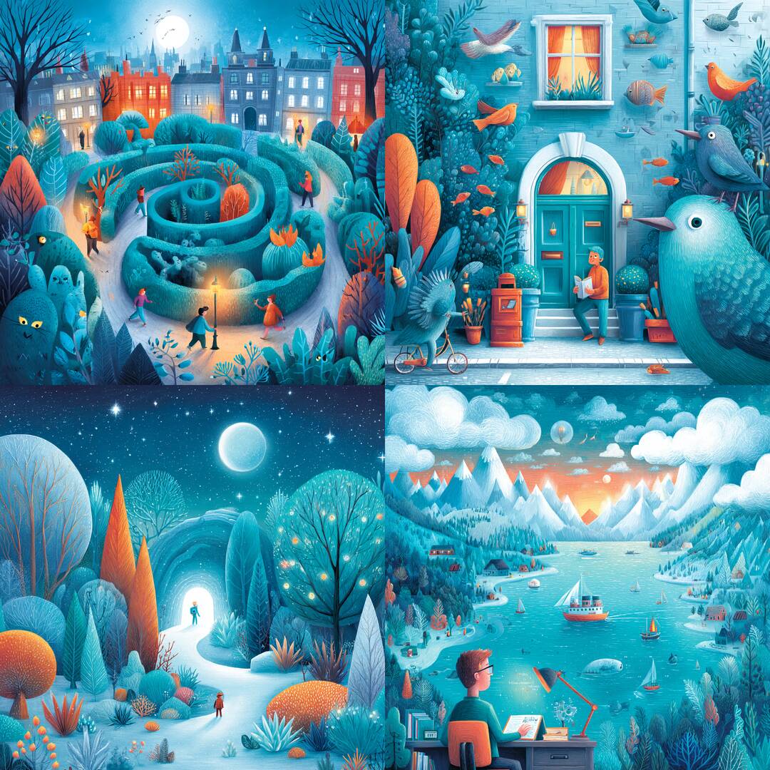 Dreamlike Nocturne Village