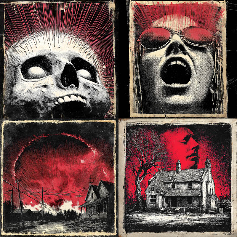 Horror Woodcut Engravings