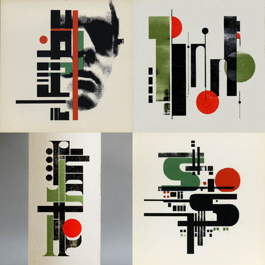 Constructivist Print Geometry