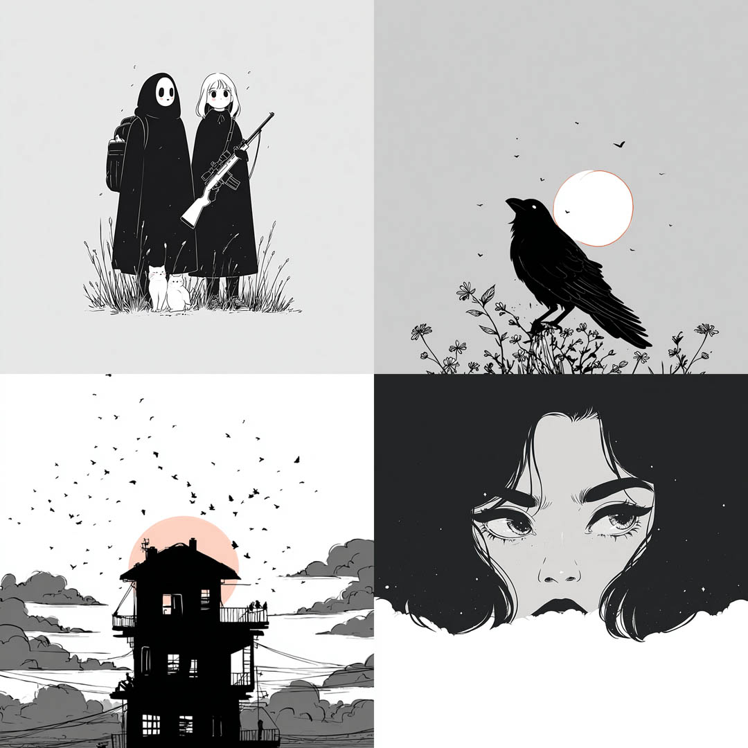 Minimal Noir Surrealism