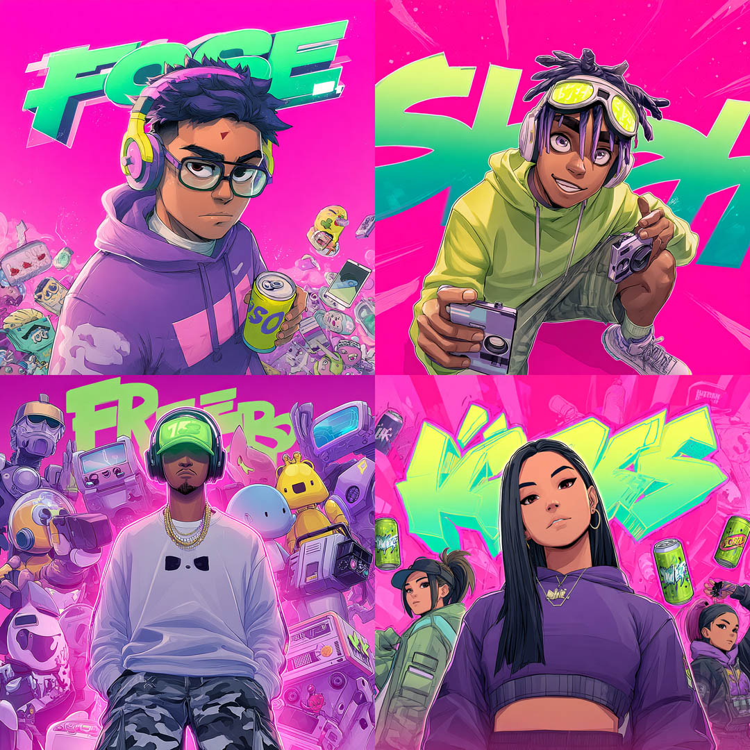 Neon Street Pop