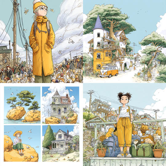 Modern Manga Pastoral