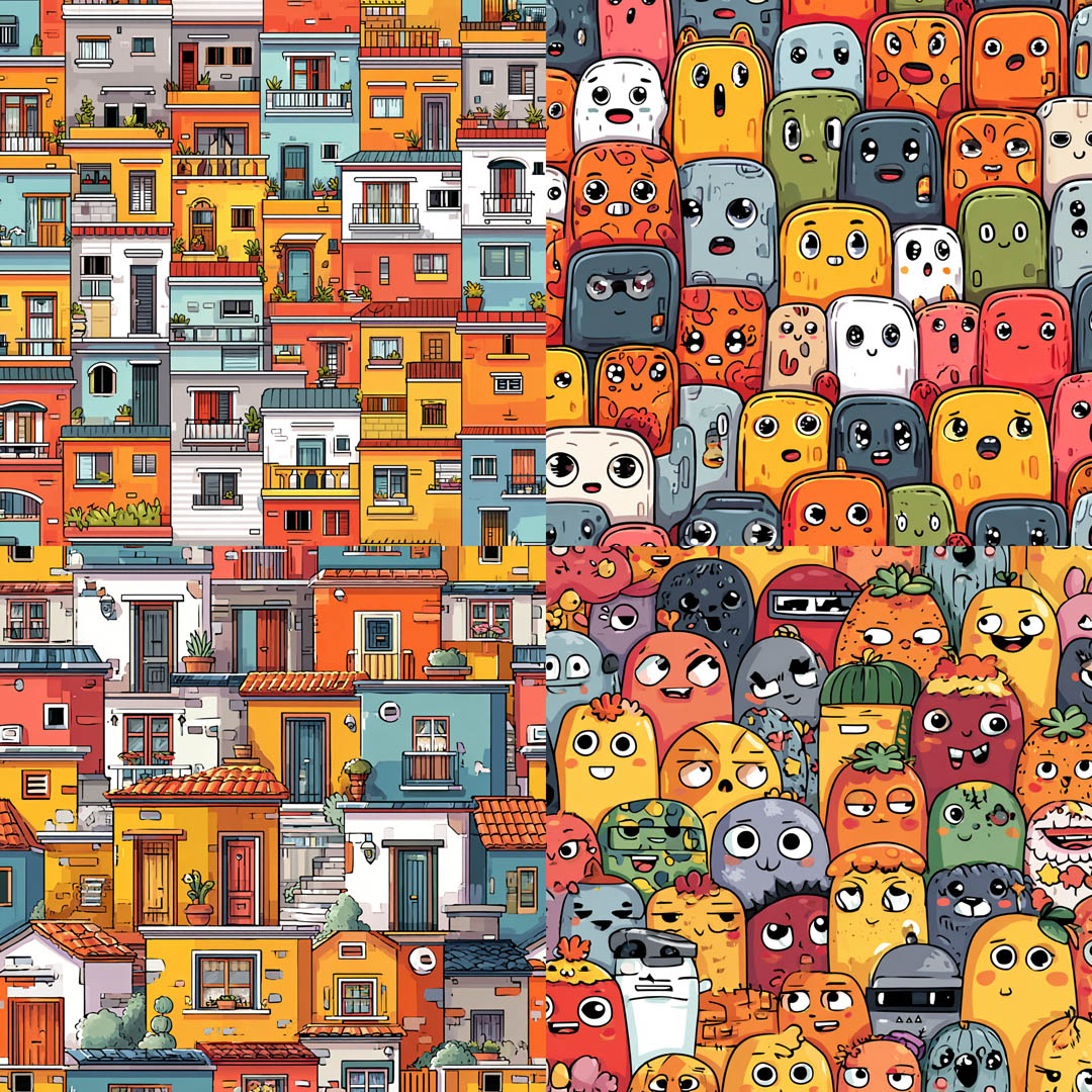 Pop Cartoon Blocks