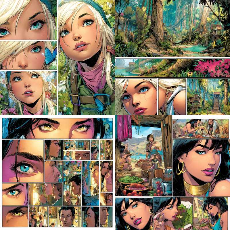 Dynamic Comic Layout