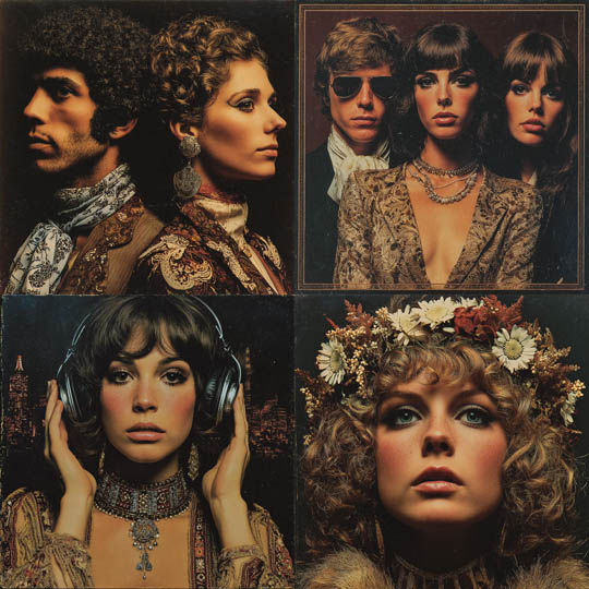 Retro Glam Portraits