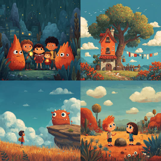 Painterly Storybook Illustration