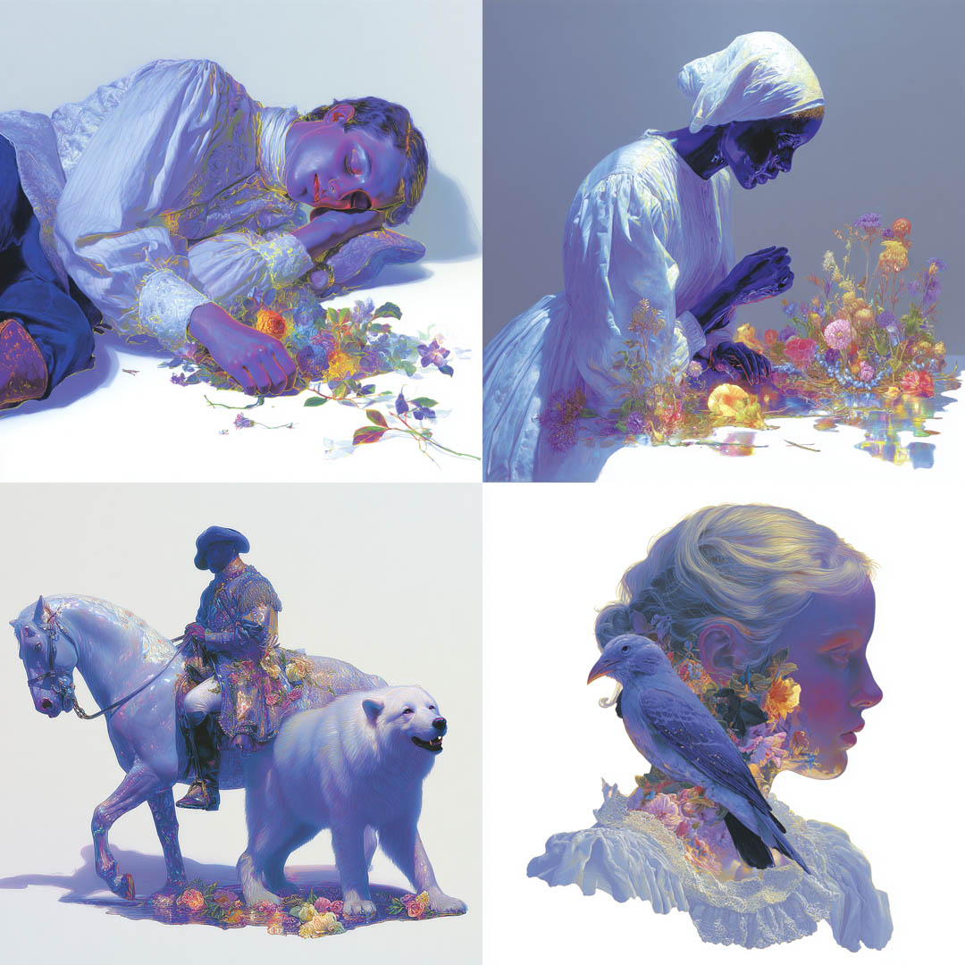 Iridescent Dream Portraits