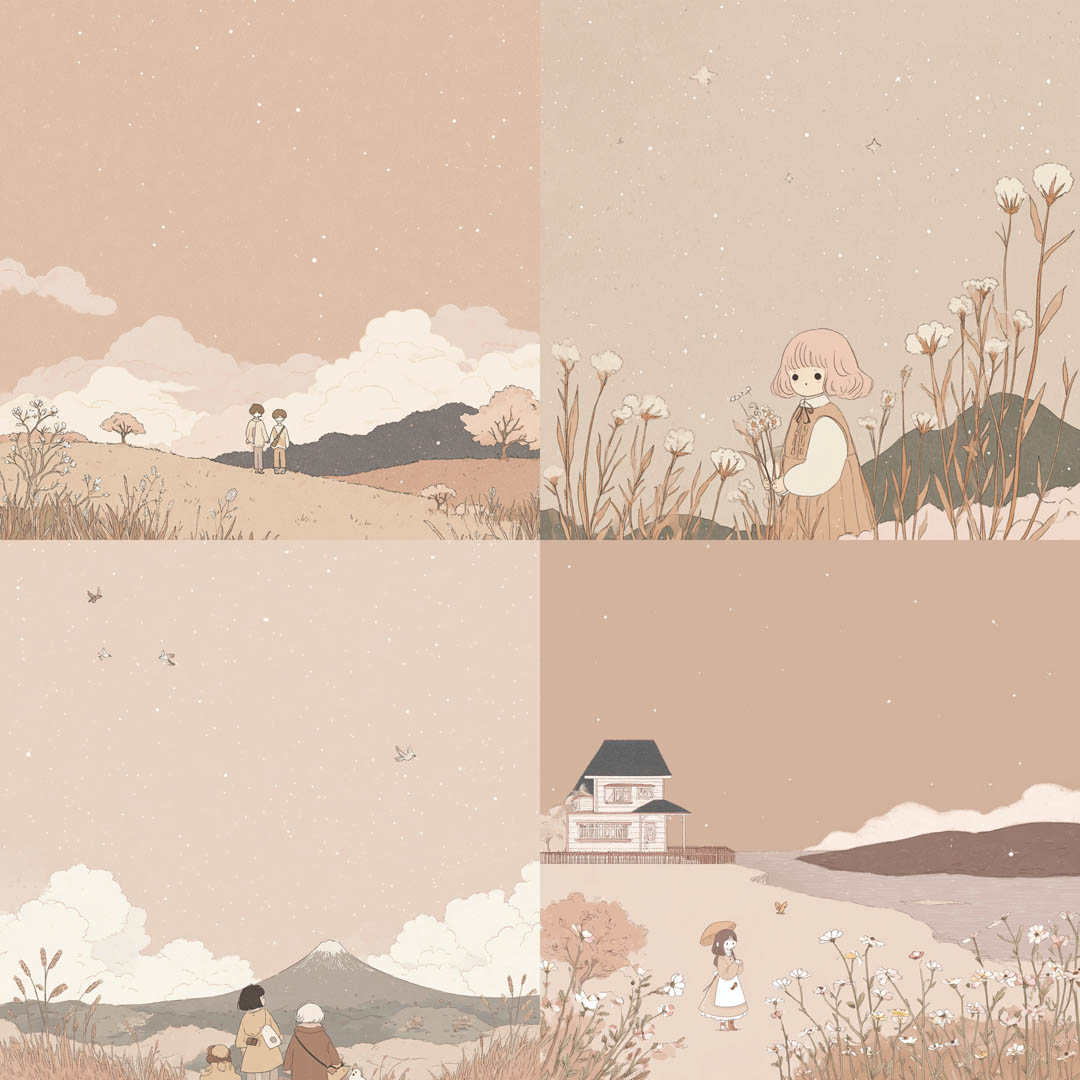 Pastel Nostalgia Minimalism