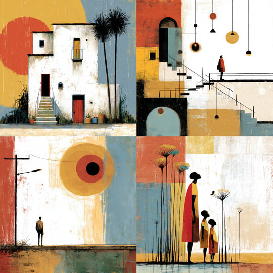 Modernist Geometric Expression