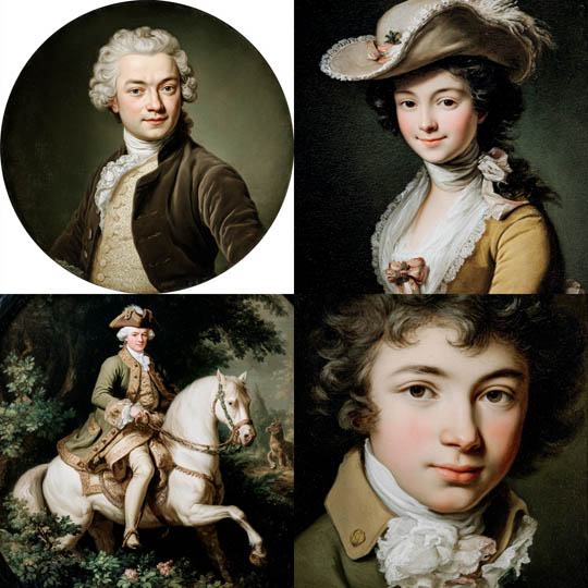 Rococo Portraiture