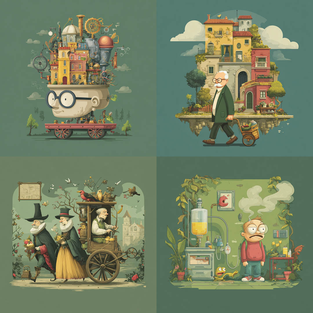 Whimsical Mechanical Worlds