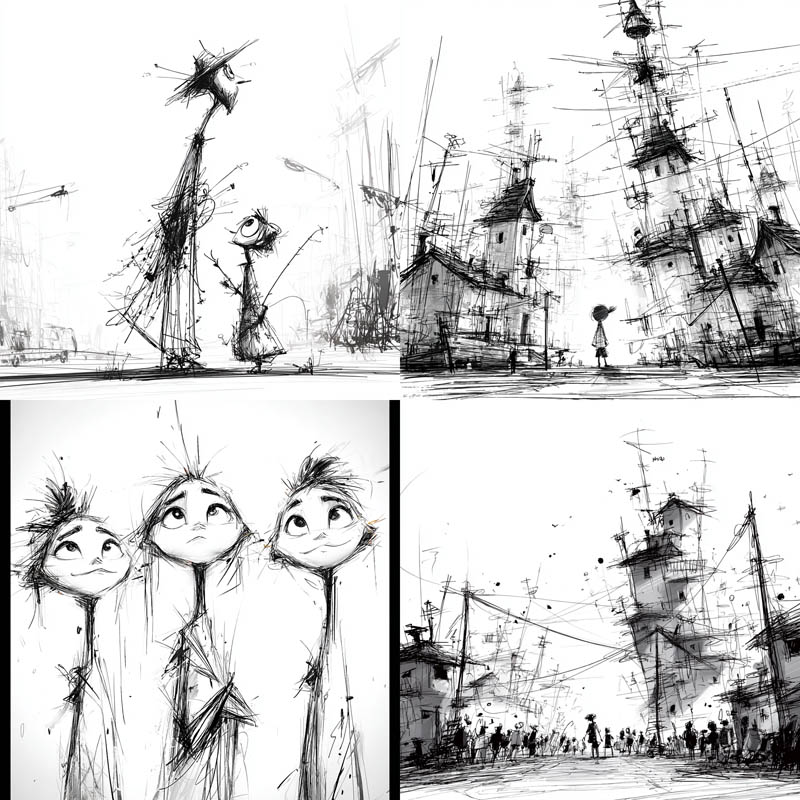 Expressive Sketch Lines