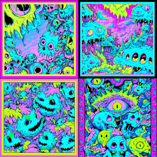 Psychedelic Horror Comics