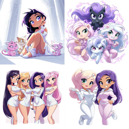 Chibi Fantasy Characters