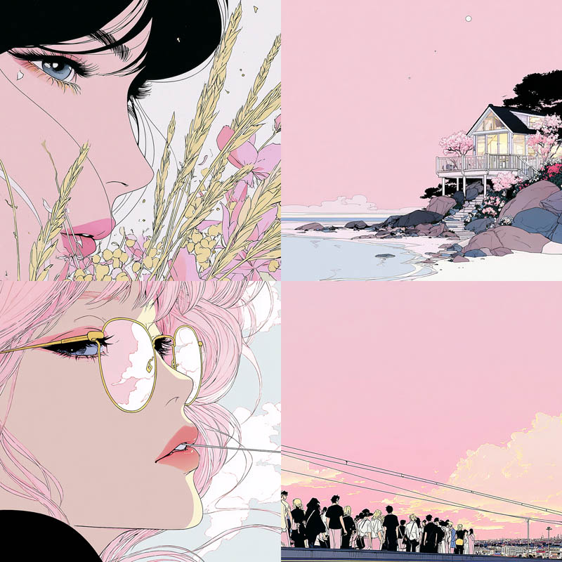 Pastel Manga Serenity