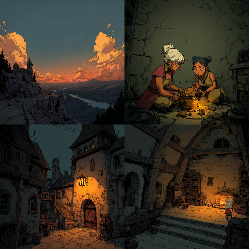 Cinematic Fantasy Landscapes