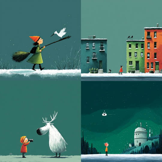Playful Storybook Illustration