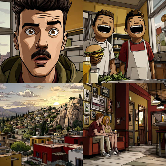 Bold Graphic Narrative