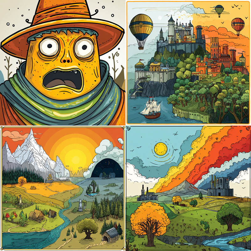 Hand-Drawn Fantasy Cartography