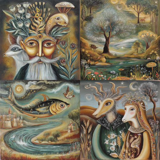 Surreal Folk Allegory