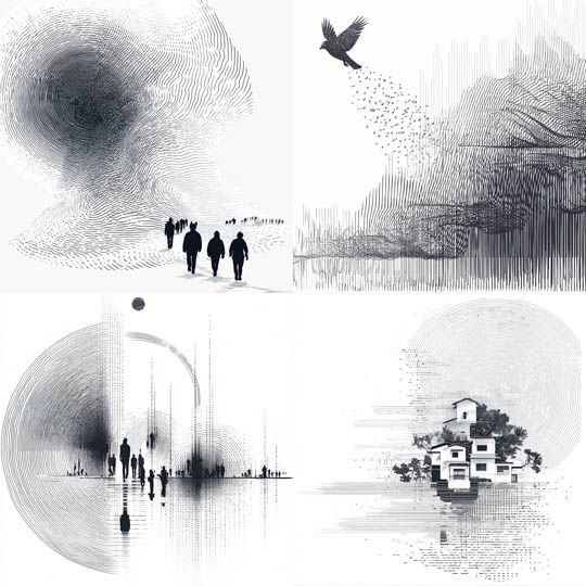 Minimal Line Silhouettes