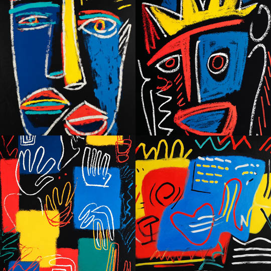 Neo-Expressionist Graffiti