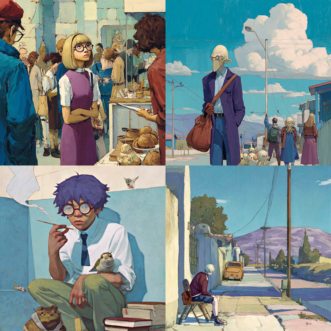 Painterly Urban Realism